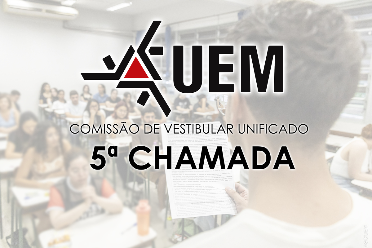 Candidatos precisam efetuar matrícula até domingo (16); ano letivo 2025 da UEM começa em 31 de março